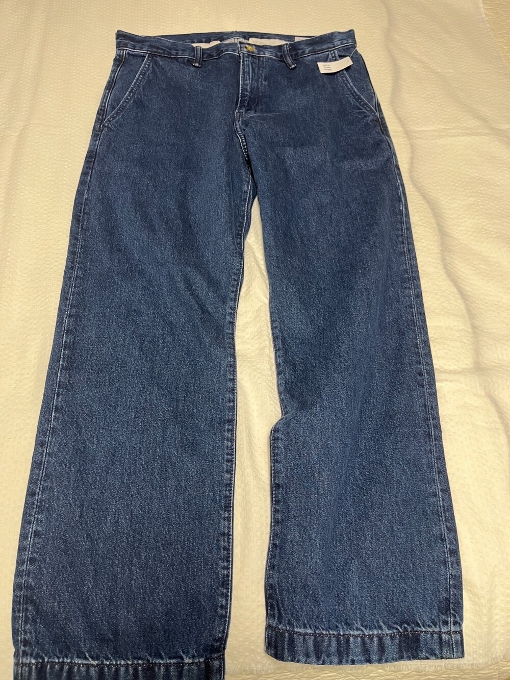 Gap Men's trouser jeans 34x30 straight fit dark wash NWT